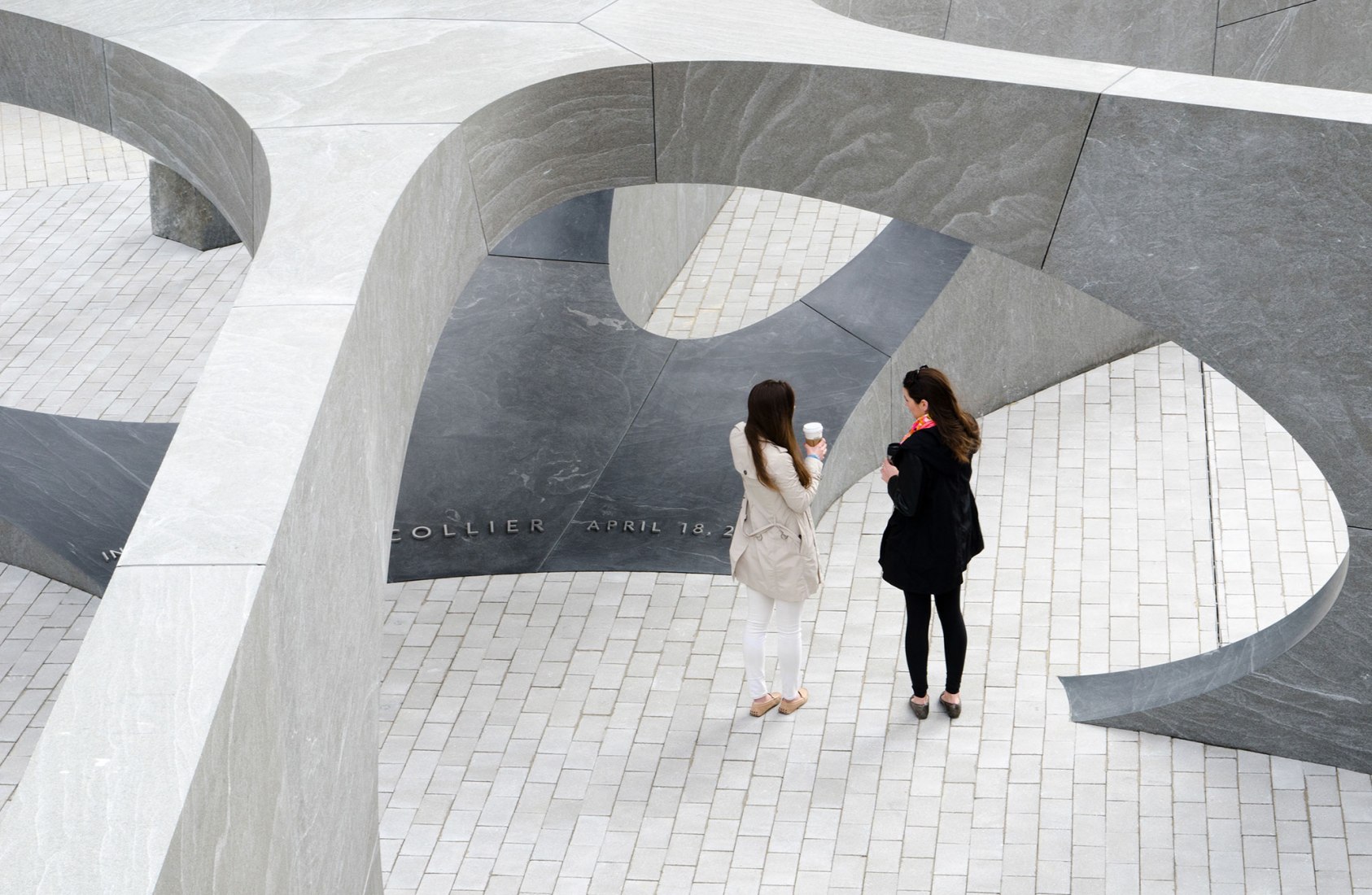 MIT Sean Collier Memorial by Höweler+Yoon Architecture. Photograph by Iwan Baan