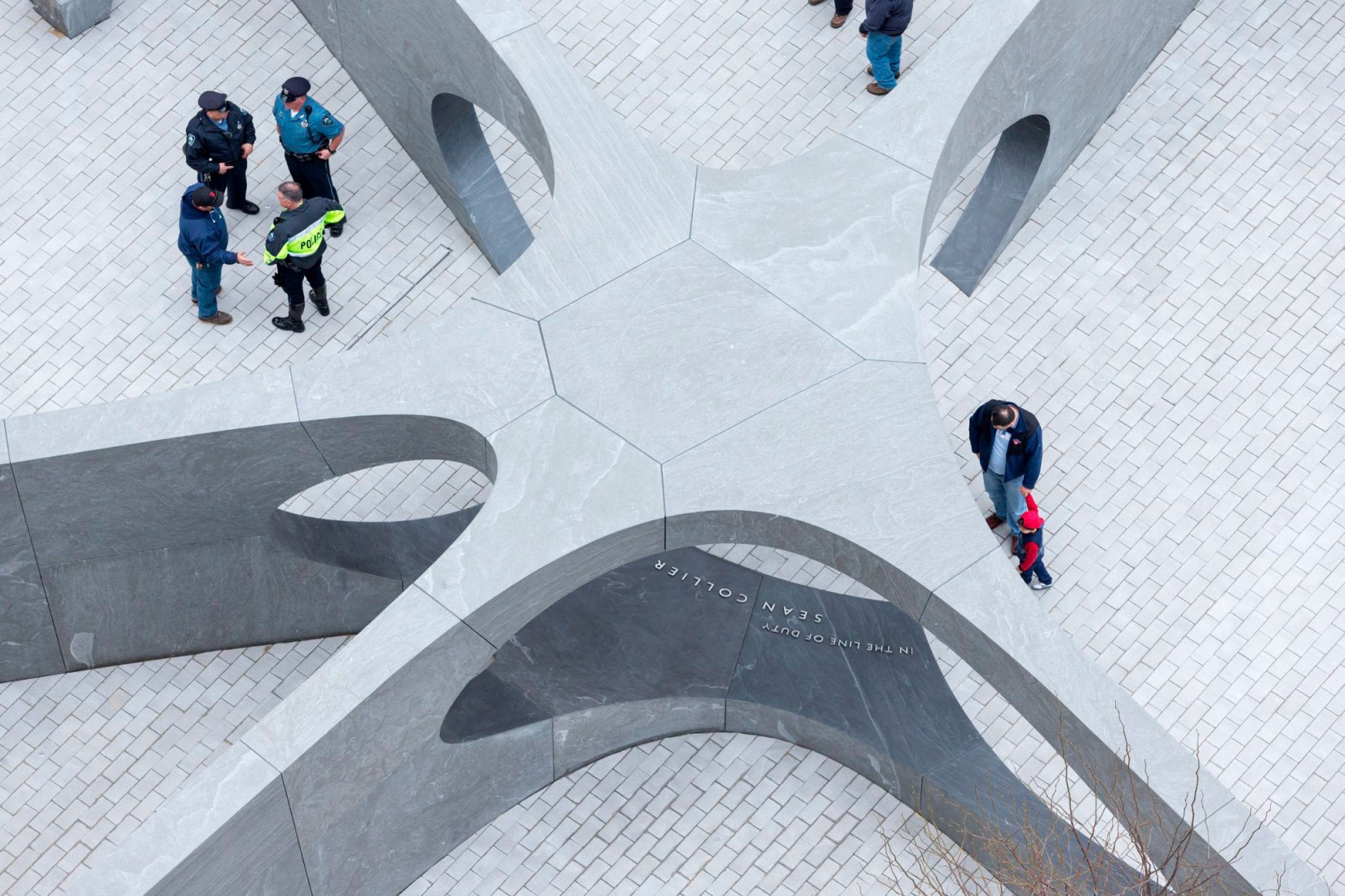 MIT Sean Collier Memorial by Höweler+Yoon Architecture. Photograph by Iwan Baan