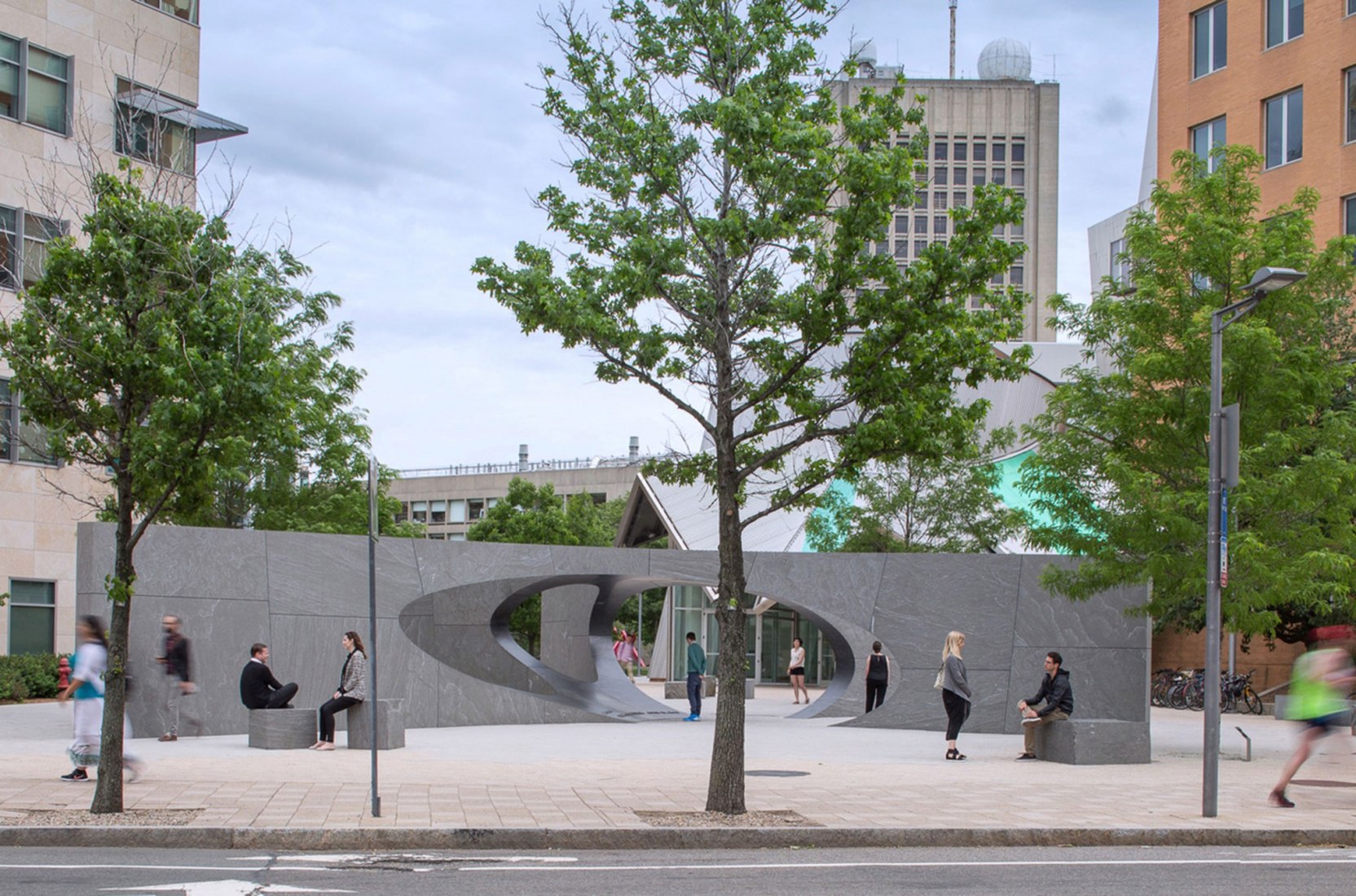 MIT Sean Collier Memorial by Höweler+Yoon Architecture. Photograph by Iwan Baan