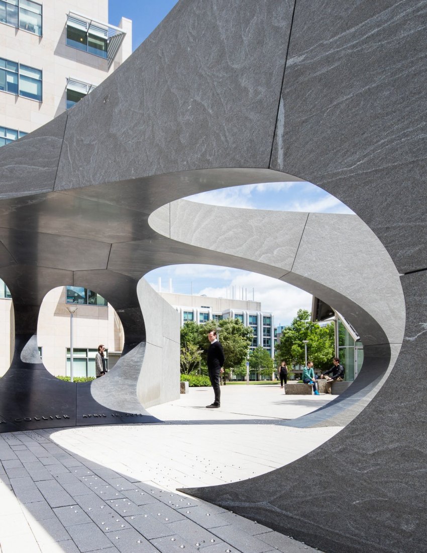 MIT Sean Collier Memorial by Höweler+Yoon Architecture. Photograph by Iwan Baan