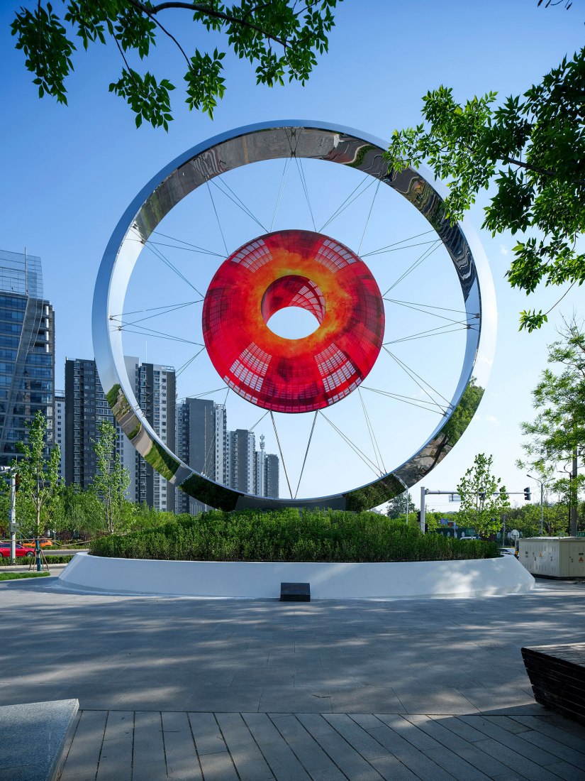 Colorful Wangjing por Hu Quanchun. Fotografia por Jin Weiqi.