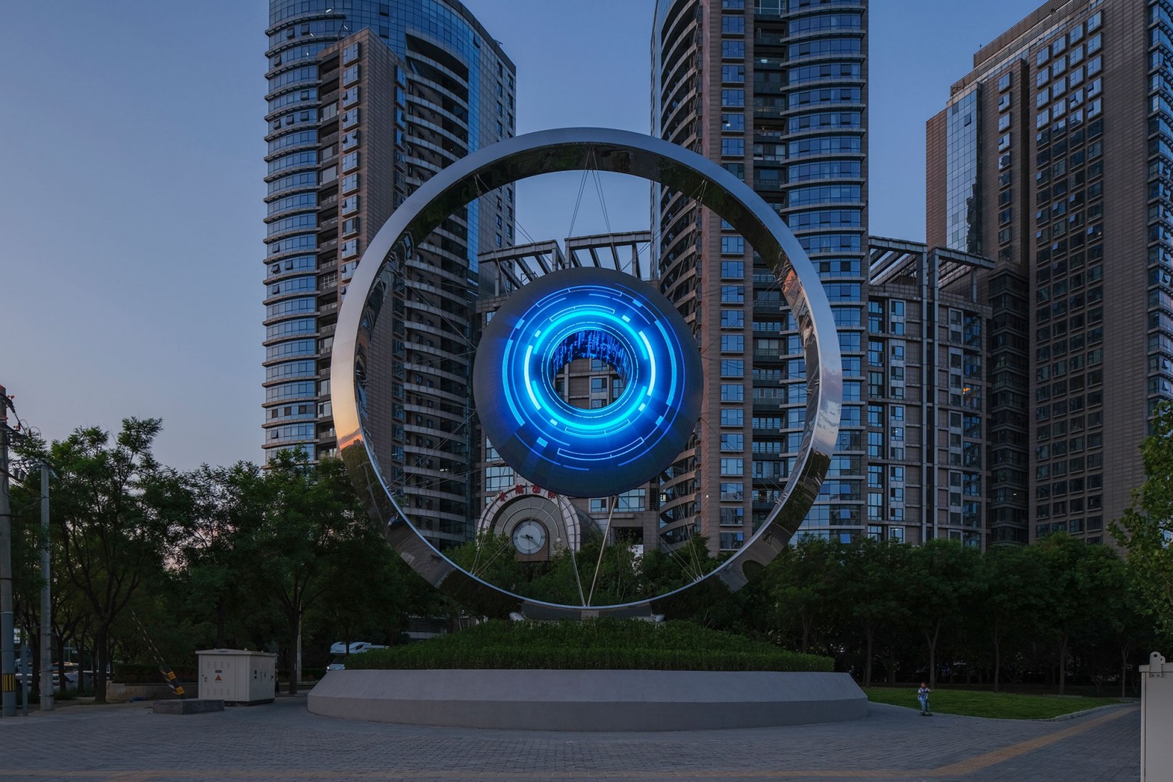 Colorful Wangjing por Hu Quanchun. Fotografia por Jin Weiqi.
