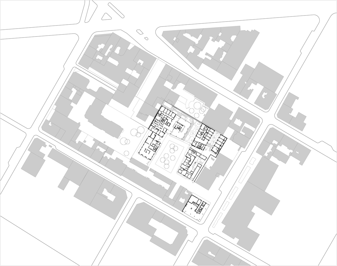 Ground floor. Project Rue de Lourmel by TVK.