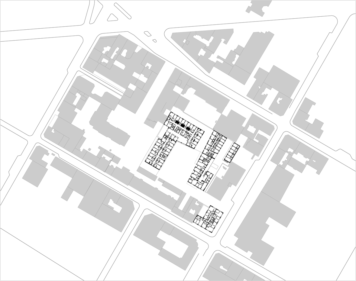 Typical floor. Project Rue de Lourmel by TVK.