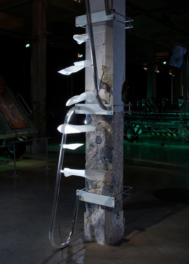 Arte por Irati Inoriza. Clima Fitness. Instalación por Common Accounts. Fotografía por Geray Mena. 