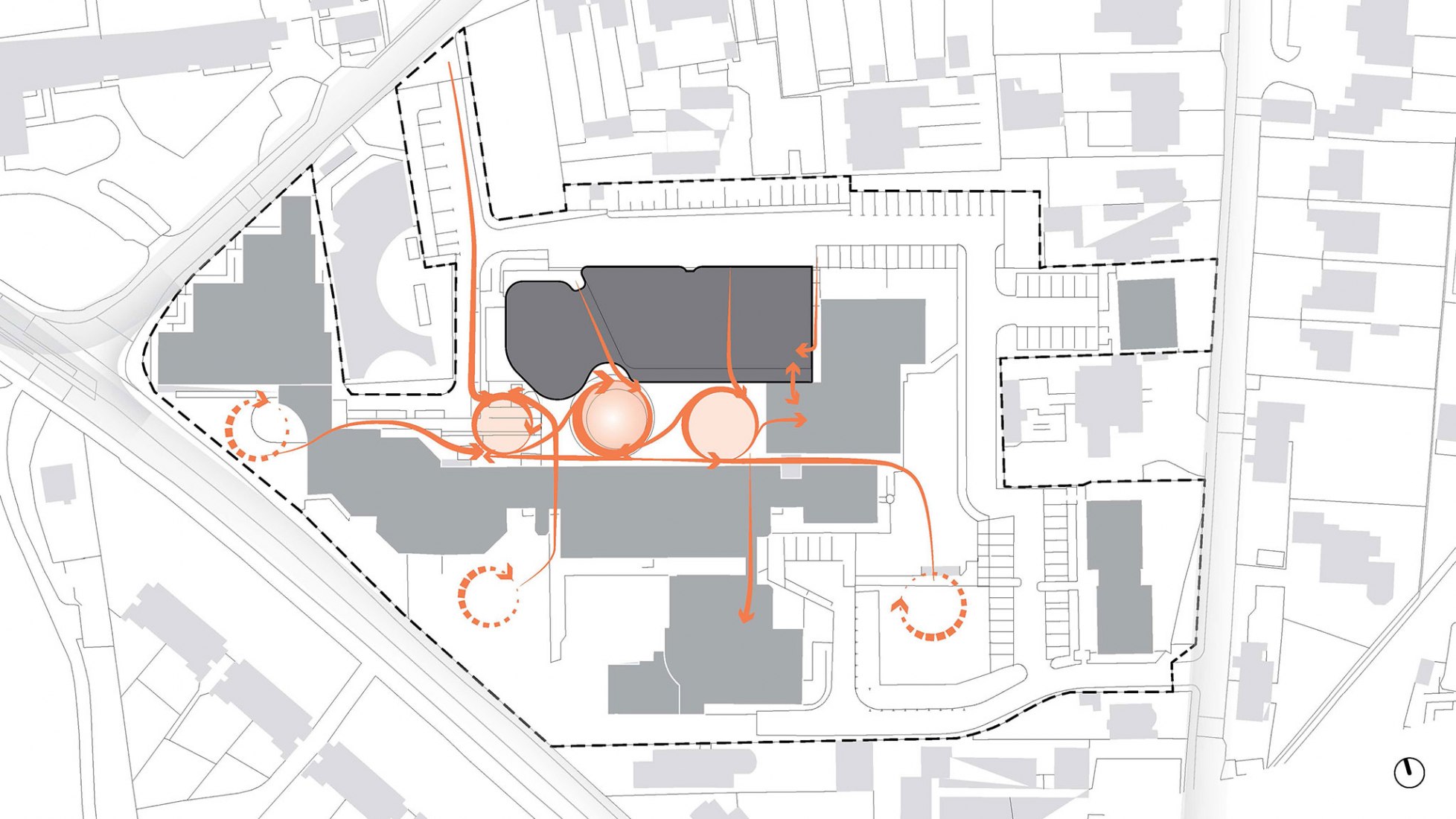 Concept. Activation and Connectivity. Business School for the Creative Industries by UNStudio.
