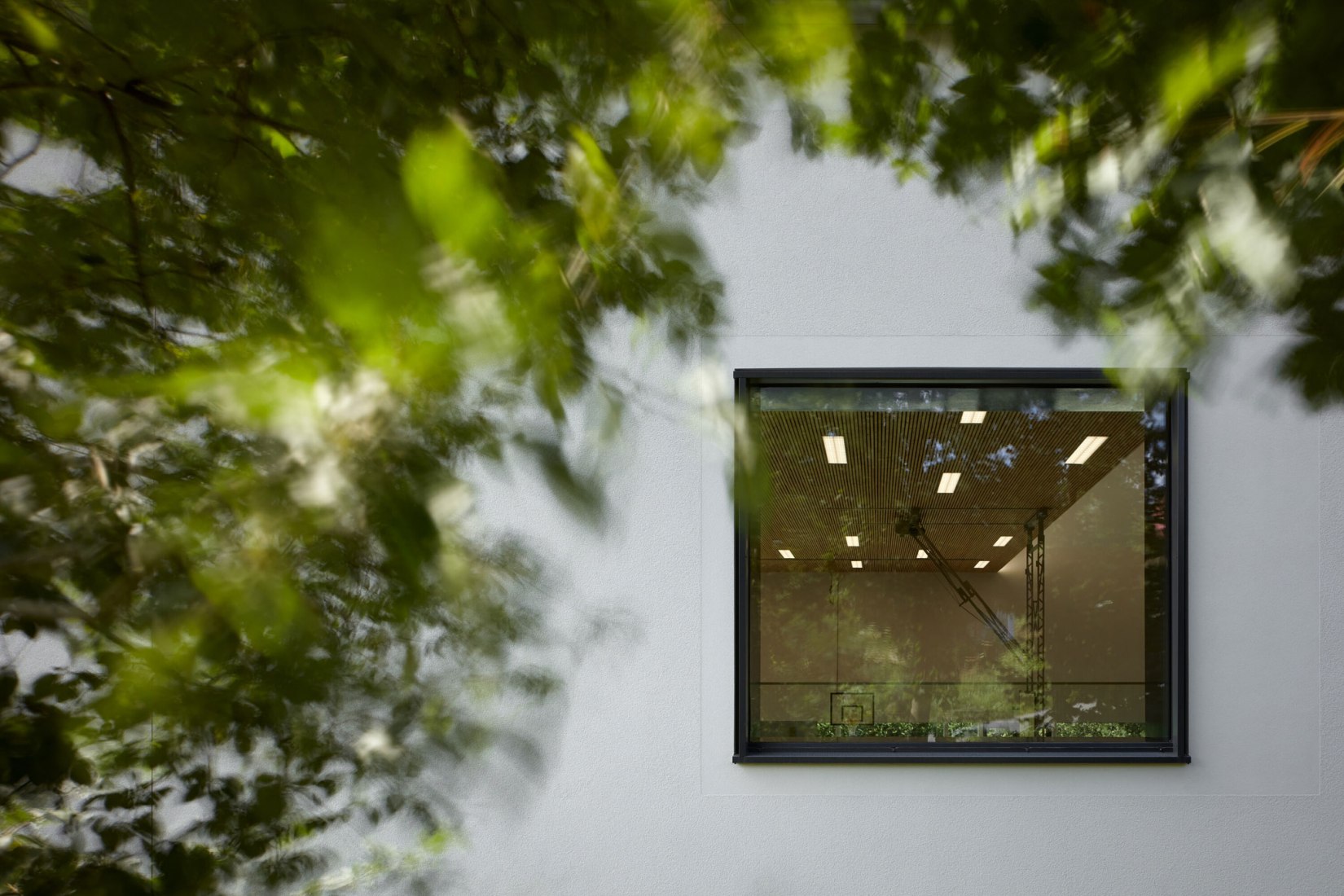 Nový Hrozenkov Primary School Sports Hall by Consequence forma architects. Photograph by BoysPlayNice.