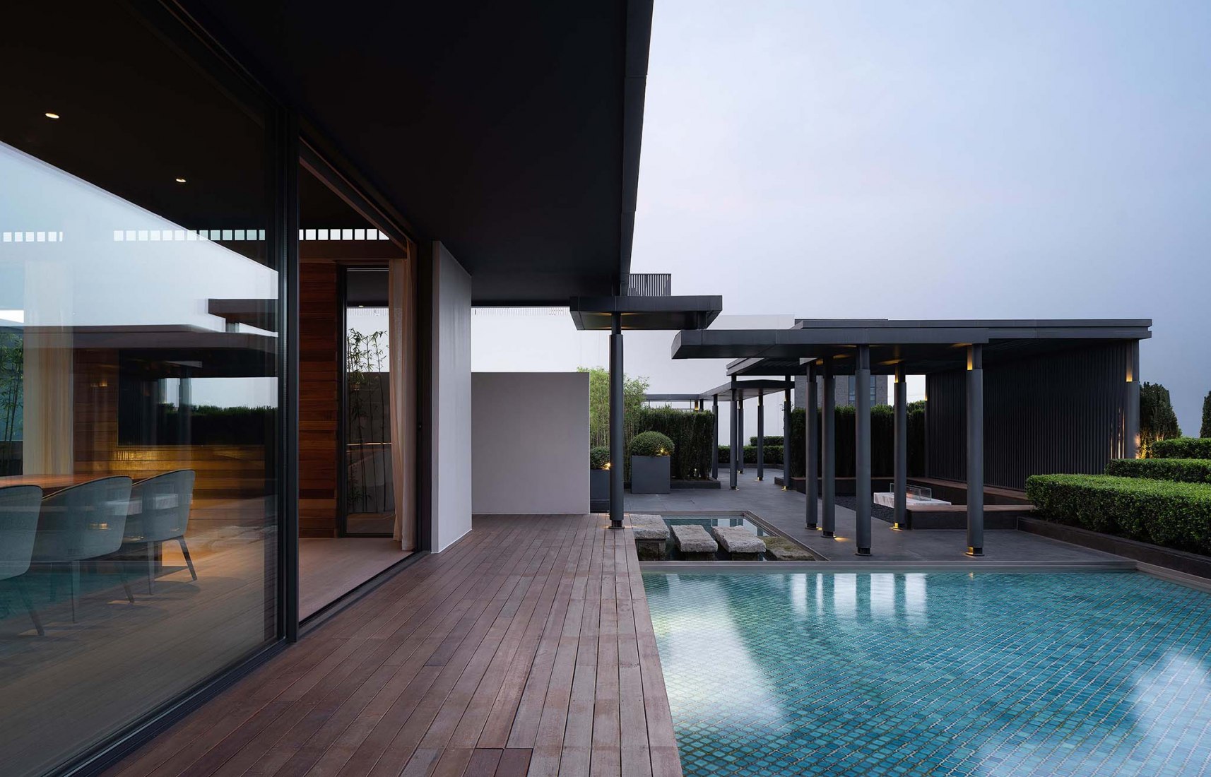 Courtyard Xiaoya by DA XIANG Design Studio. Photograph by Haha Lu.