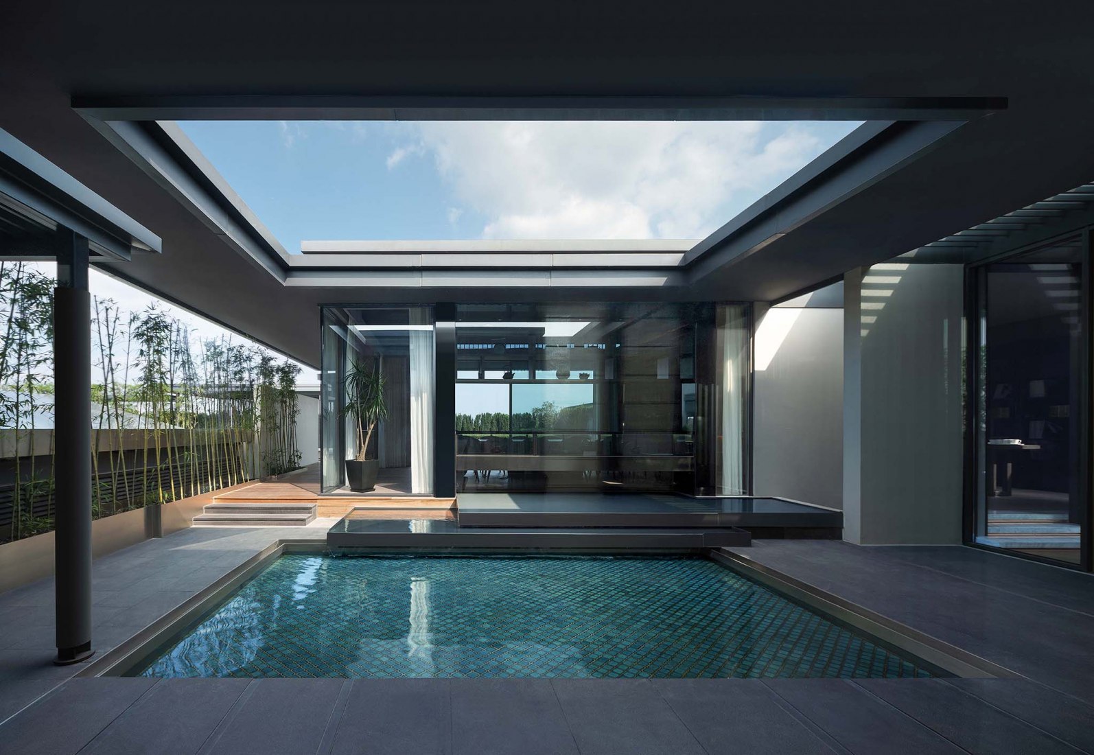 Courtyard Xiaoya by DA XIANG Design Studio. Photograph by Haha Lu.