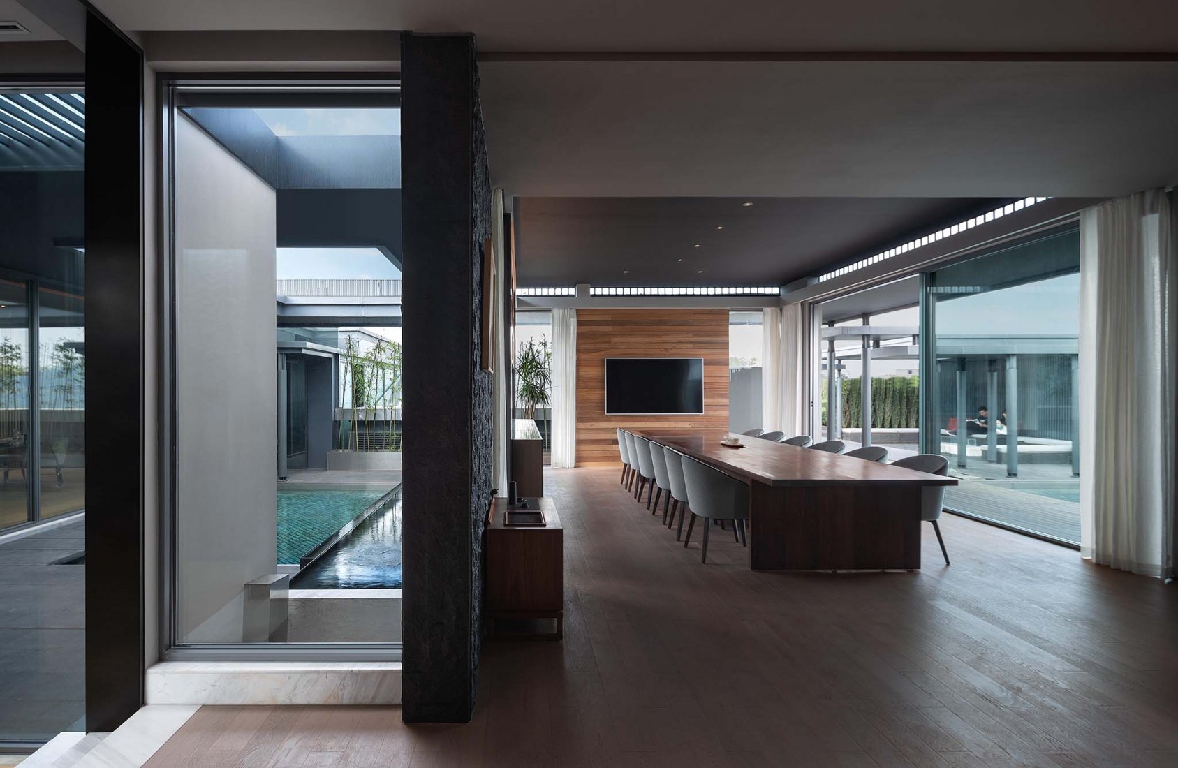 Courtyard Xiaoya by DA XIANG Design Studio. Photograph by Haha Lu.