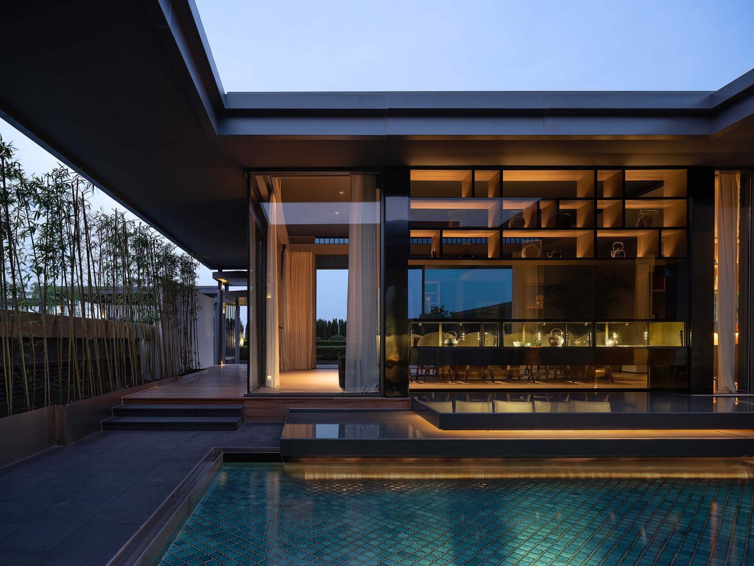 Courtyard Xiaoya by DA XIANG Design Studio. Photograph by Haha Lu.