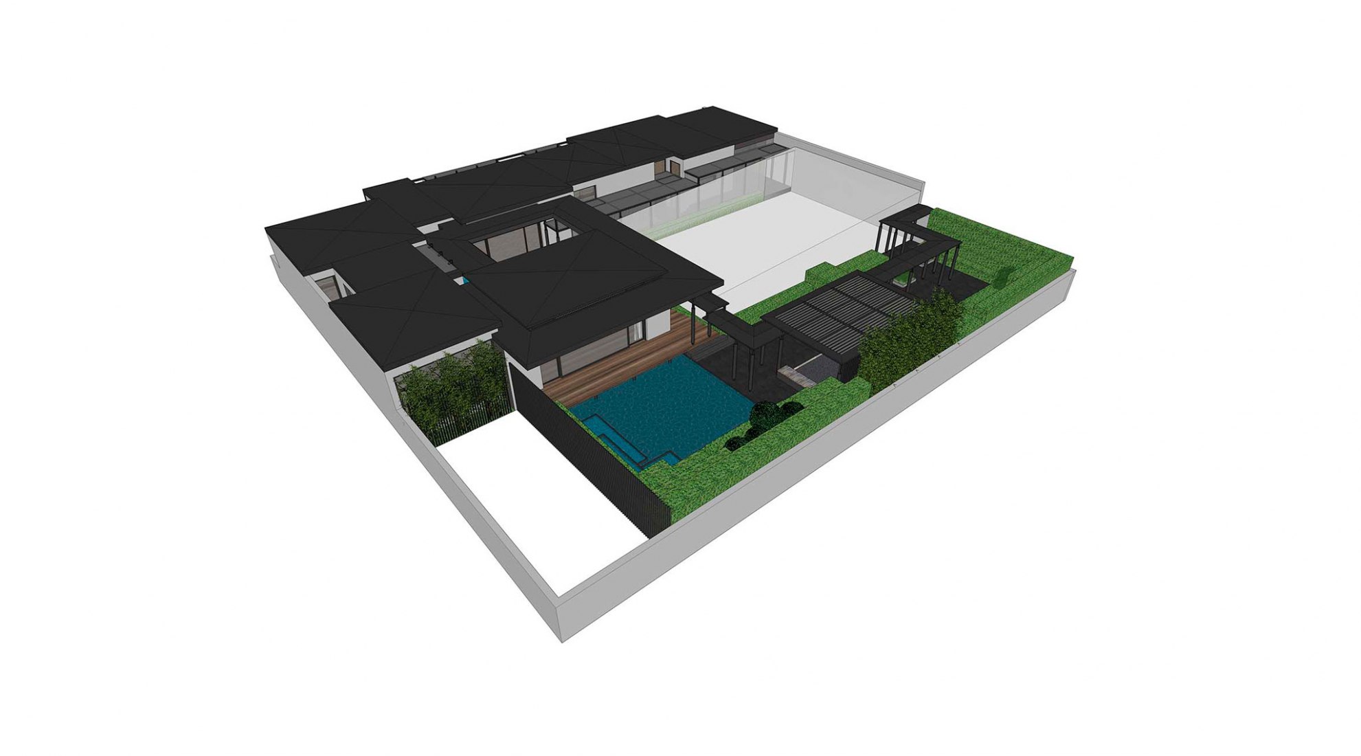 Conceptual graphs diagram 2. Courtyard Xiaoya by DA XIANG Design Studio.