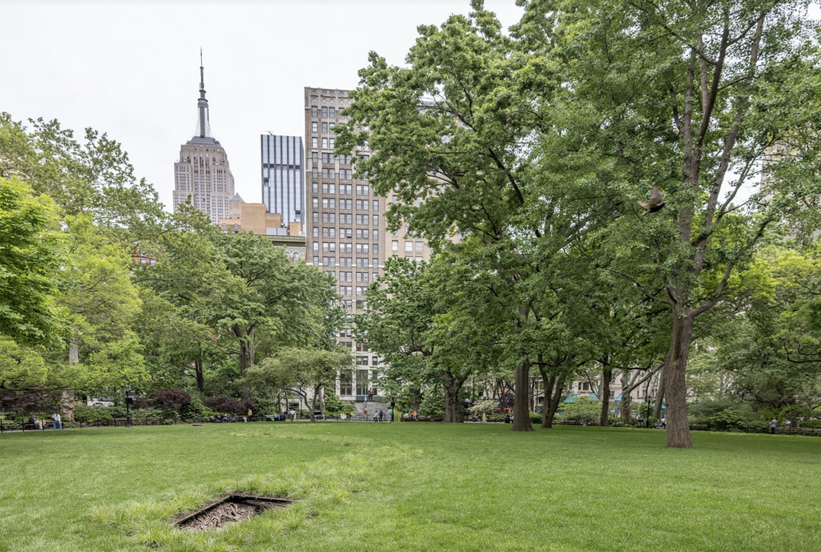 Cristina Iglesias, Landscape and Memory, 2022. Photograph by Rashmi Gill. Courtesy of the artist and Madison Square Park Conservancy