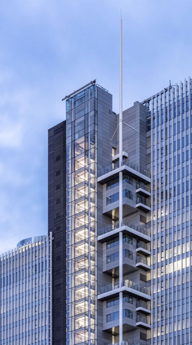 Torre Trinity por Cro&Co Architecture. Fotografía por Luc Boegly