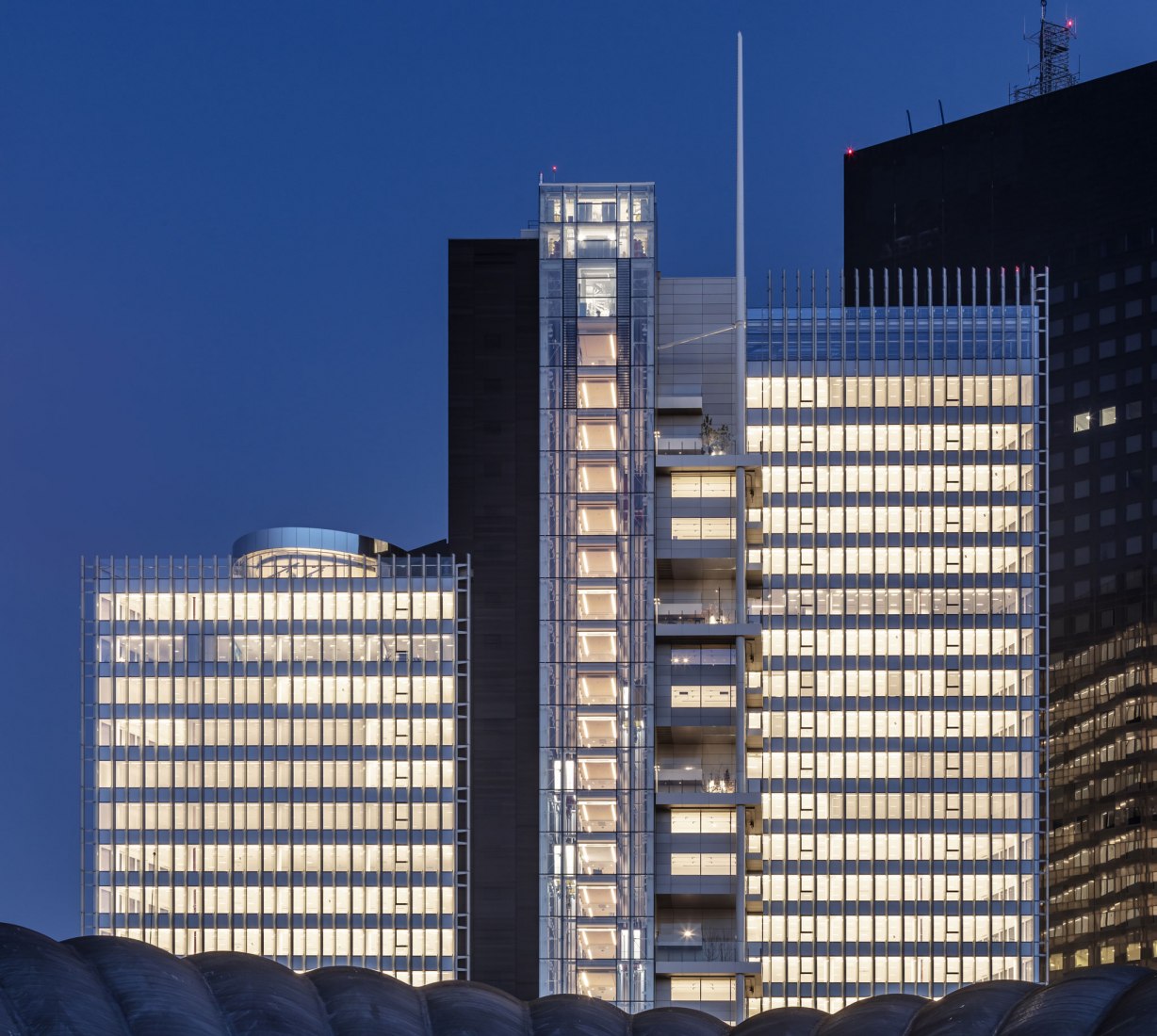 Torre Trinity por Cro&Co Architecture. Fotografía por Luc Boegly
