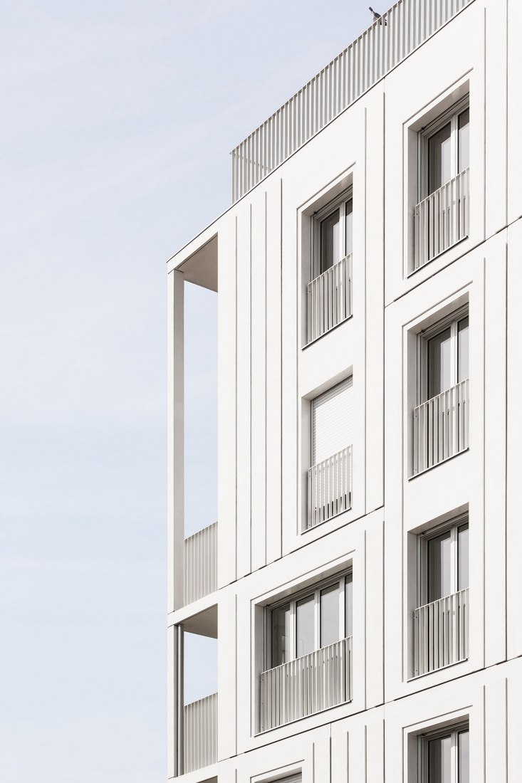 Croisset Social Housing en París por Hardel Le Bihan Architects Sobre Arquitectura y más