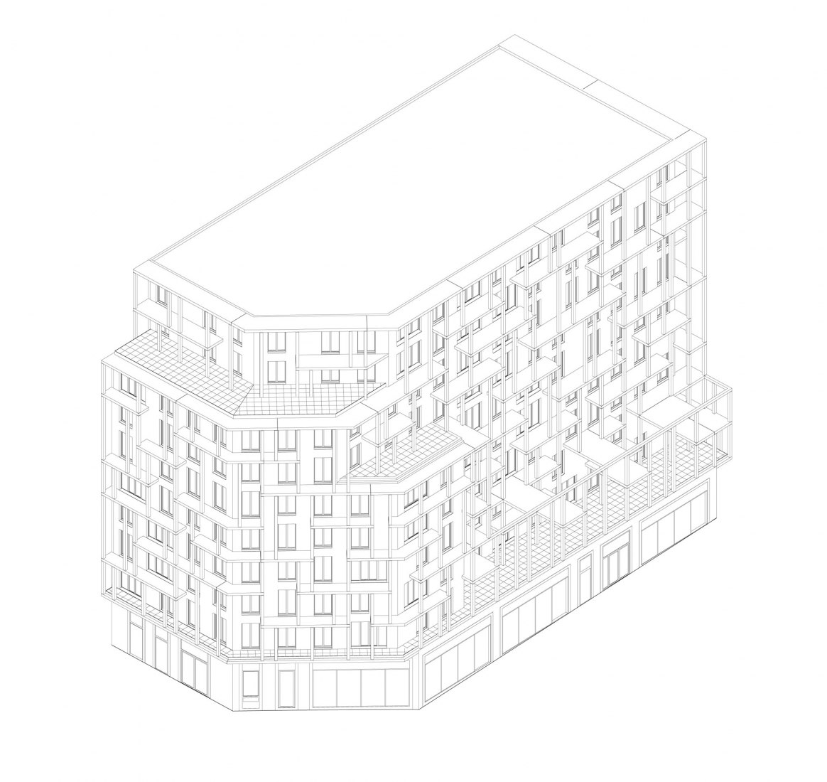Croisset Social Housing en París por Hardel Le Bihan Architects Sobre Arquitectura y más