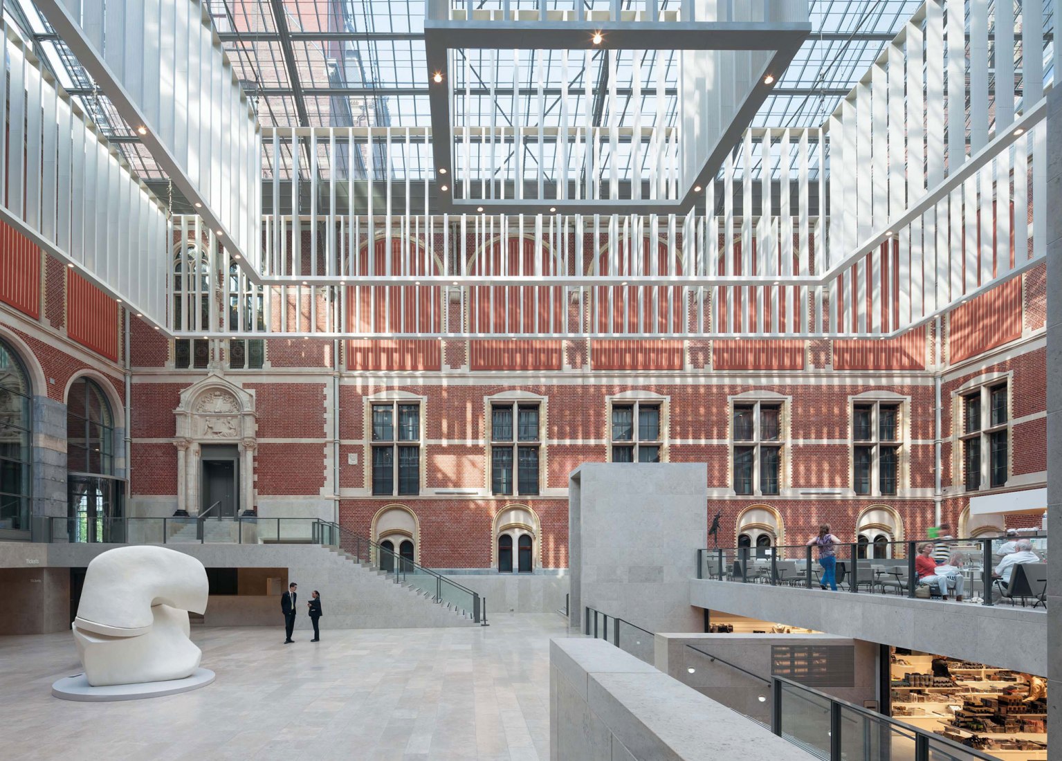 El Rijksmuseum por Cruz y Ortiz Arquitectos. Fotografía por Duccio Malagamba.
