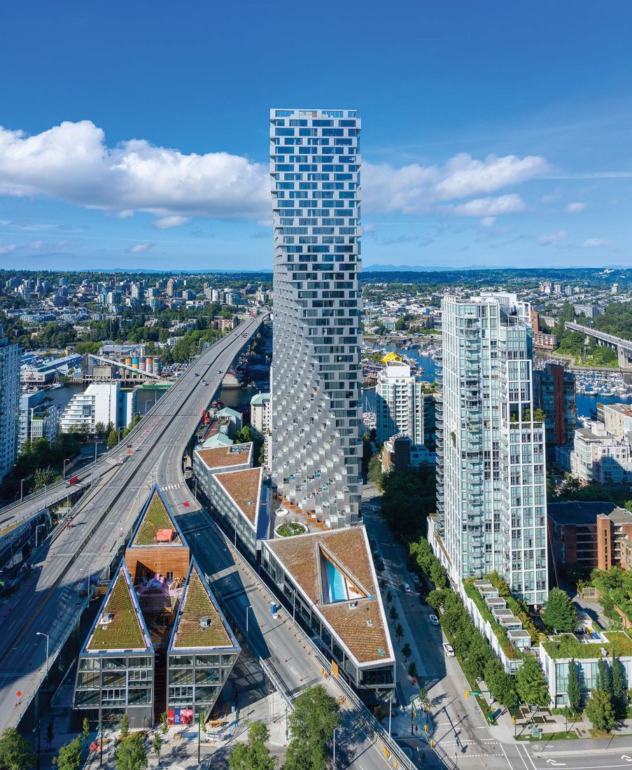 Vancouver House por Bjarke Ingels Group (Arquitecto de registro: DIALOG). Fotografía por Ema Peters.