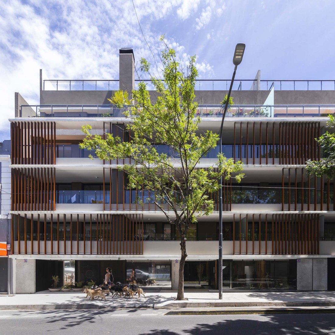 AER La Pampa Building by Cubero-Rubio arquitectos. Photograph by Ramiro Sosa