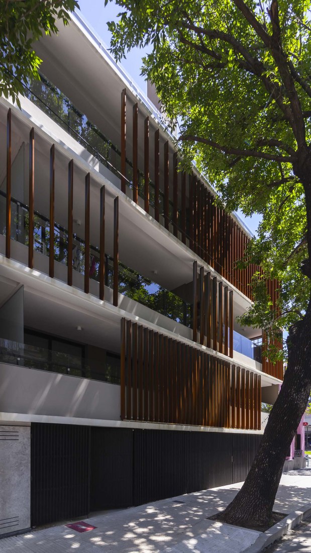 AER La Pampa Building by Cubero-Rubio arquitectos. Photograph by Ramiro Sosa