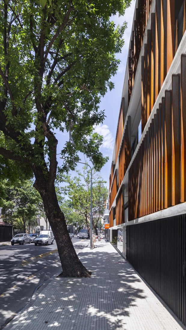 AER La Pampa Building by Cubero-Rubio arquitectos. Photograph by Ramiro Sosa