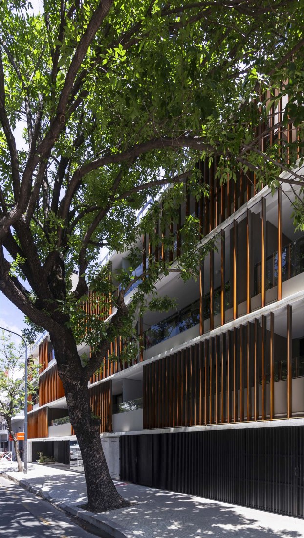 AER La Pampa Building by Cubero-Rubio arquitectos. Photograph by Ramiro Sosa