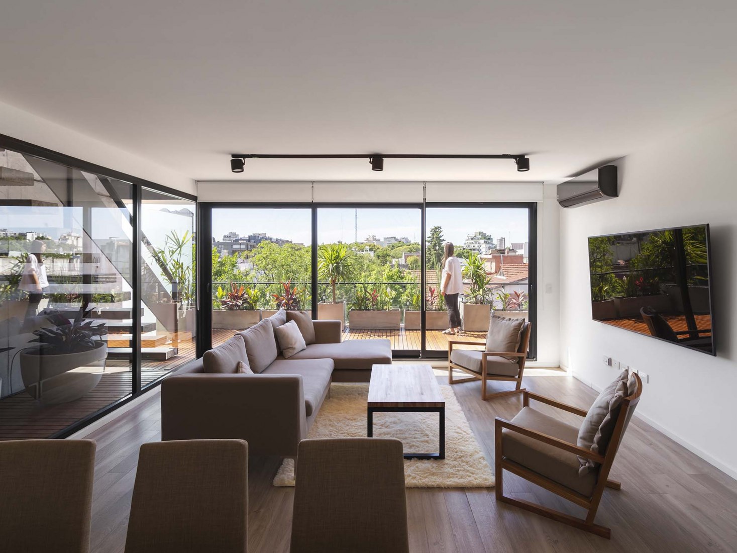 AER La Pampa Building by Cubero-Rubio arquitectos. Photograph by Ramiro Sosa