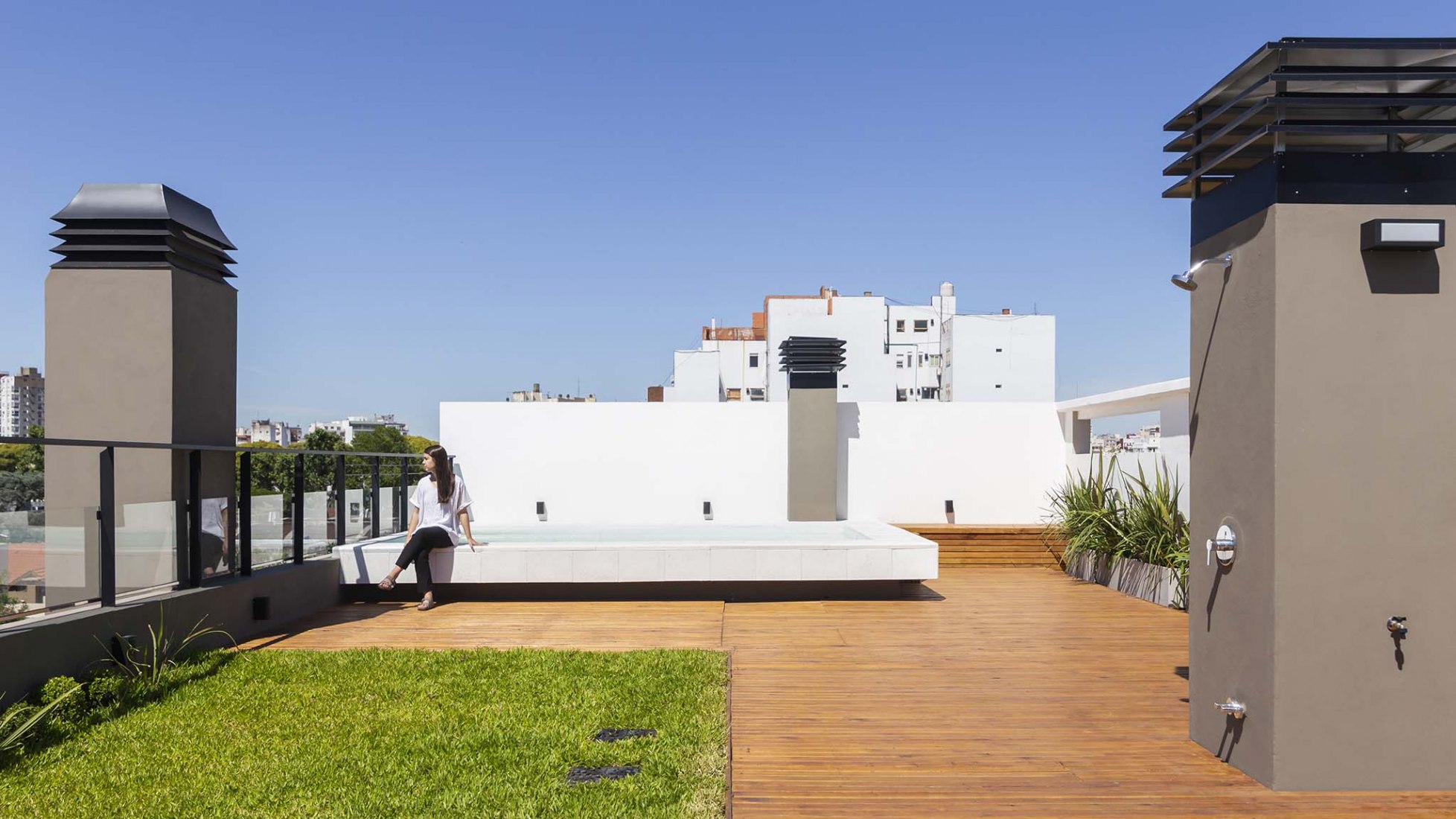 AER La Pampa Building by Cubero-Rubio arquitectos. Photograph by Ramiro Sosa