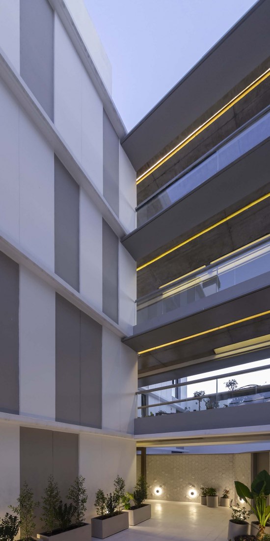 AER La Pampa Building by Cubero-Rubio arquitectos. Photograph by Ramiro Sosa