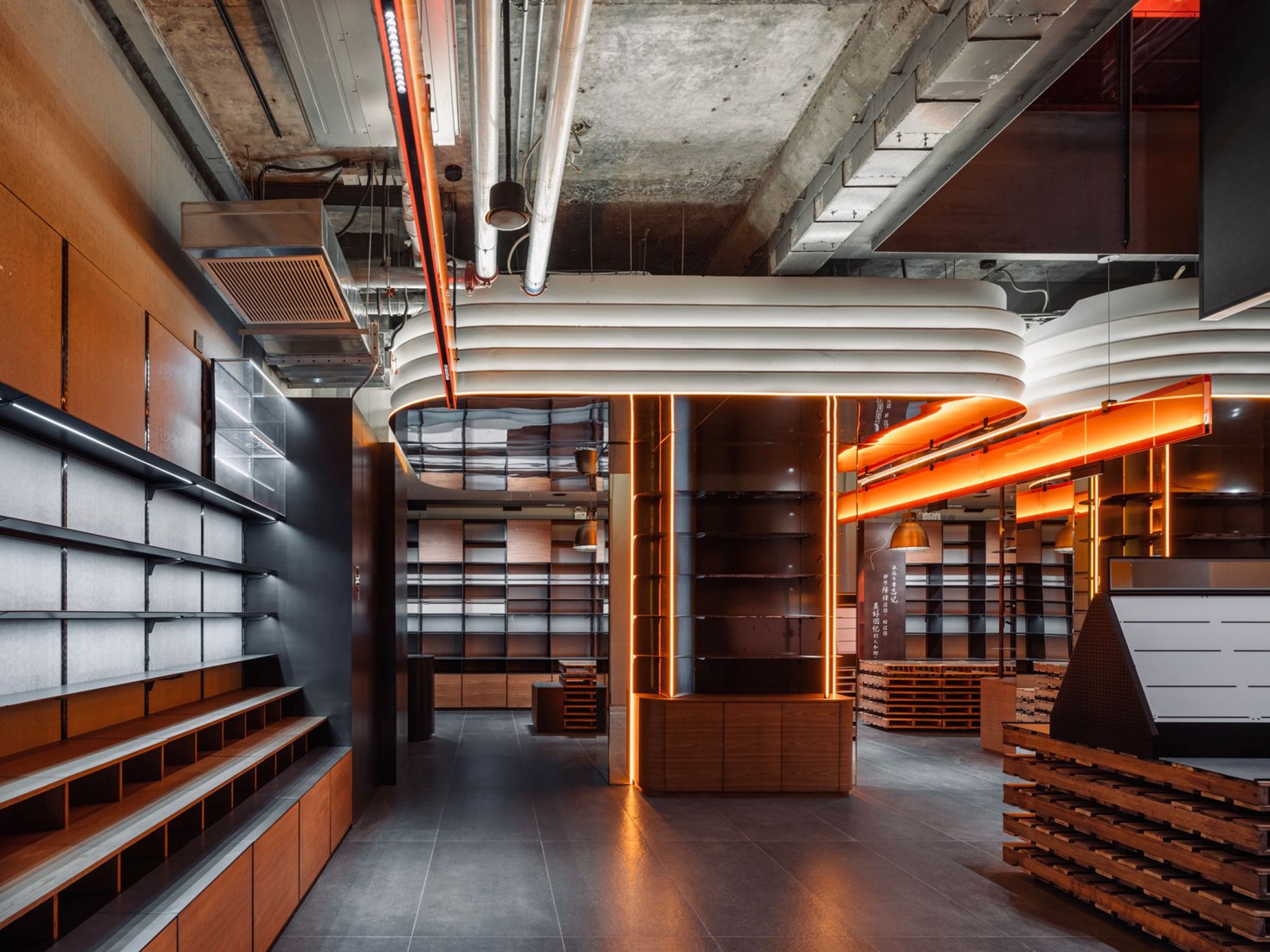 Tienda insignia de Qpokee en Sanlitun por Cun Design. Fotografía por Wu qingshan, Shuangshuang.