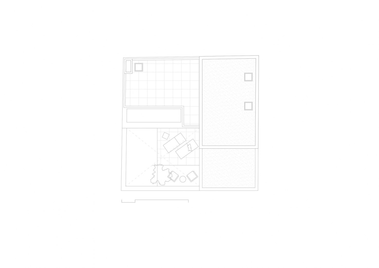 Roof floor. Mitmac House by DANA Arquitectos.