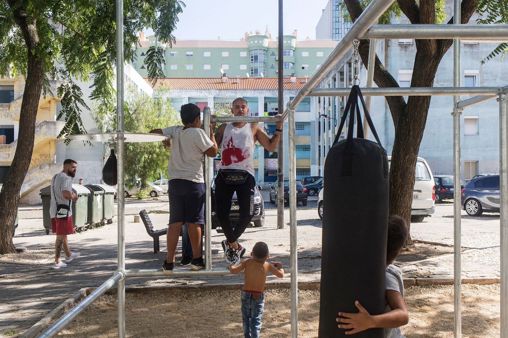 Cajas de boxeo por Daniel de León Languré. Fotografía por Fabio Cunha