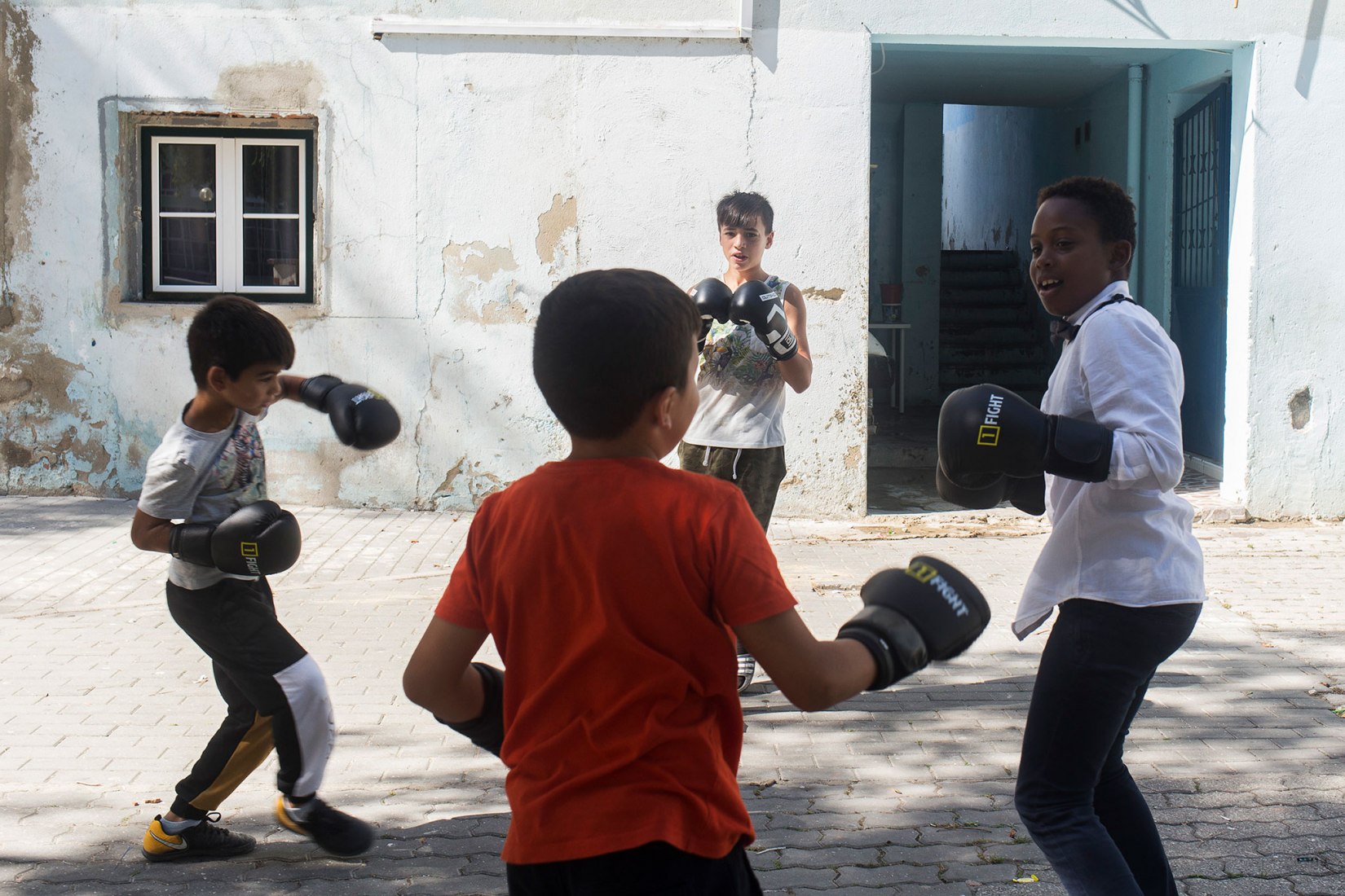 Cajas de boxeo por Daniel de León Languré. Fotografía por Fabio Cunha
