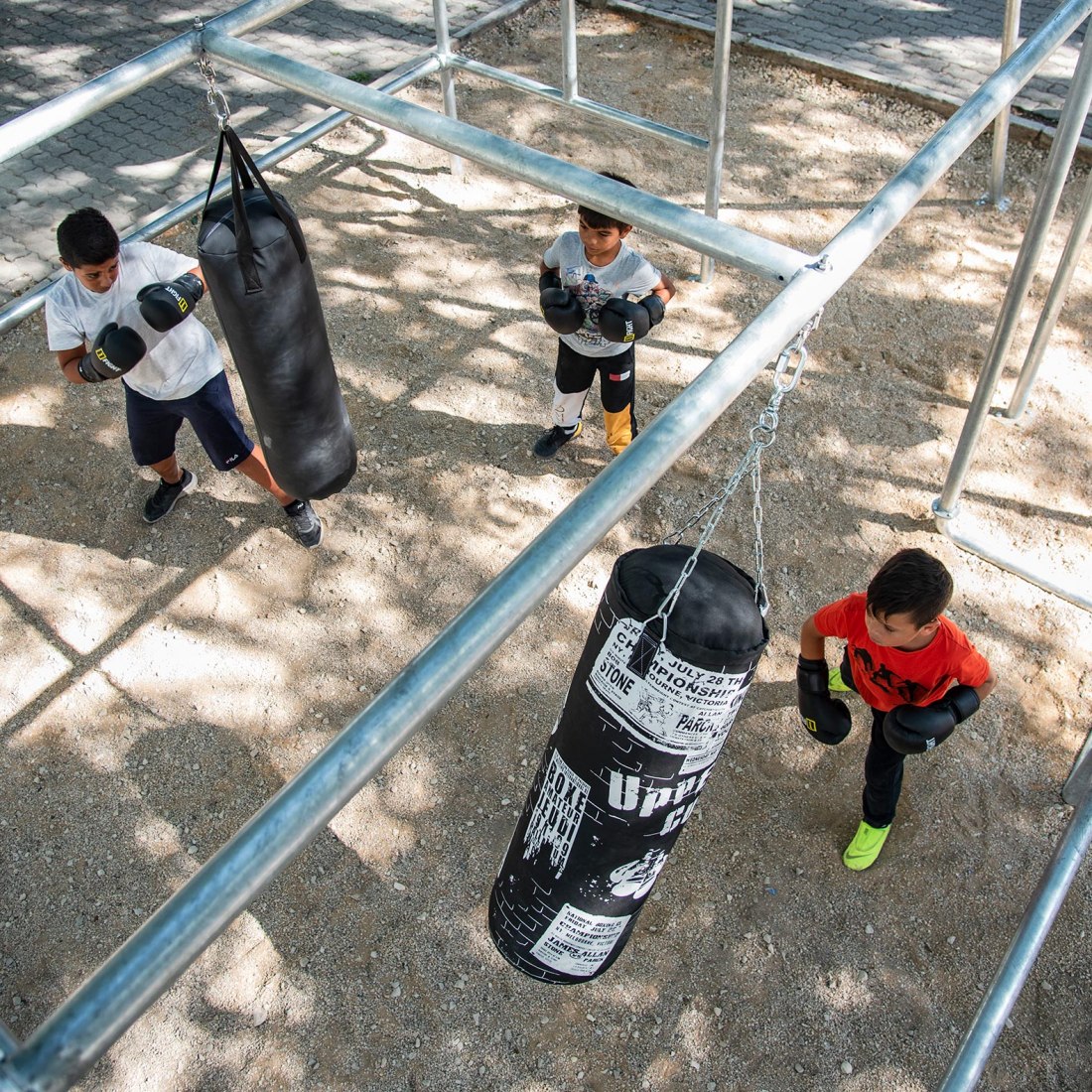 Cajas de boxeo por Daniel de León Languré. Fotografía por Hugo David 