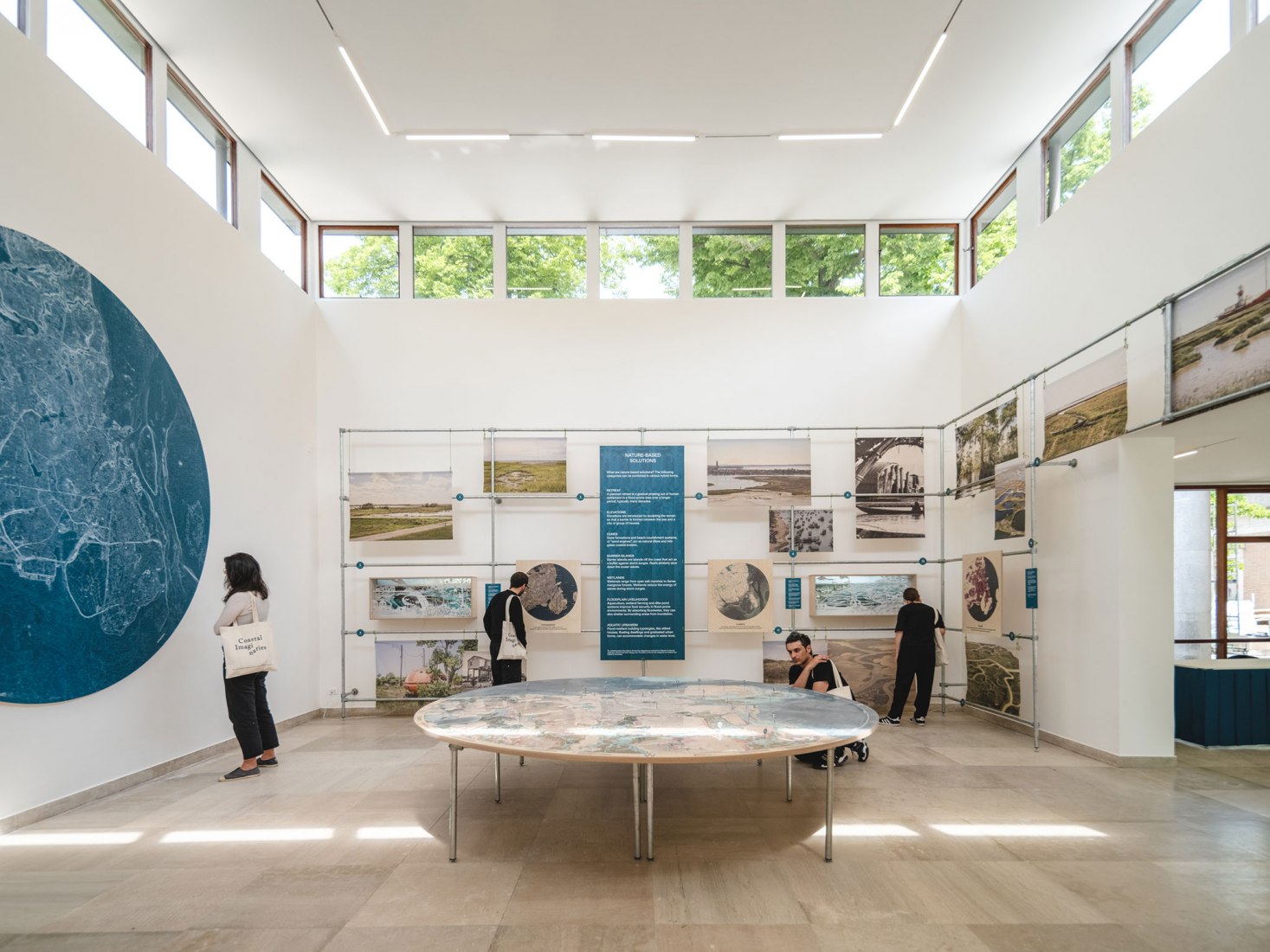 "Coastal Imaginaries", Danish Pavilion at Venice Biennale 2023. Photograph by Rasmus Hjortshoj