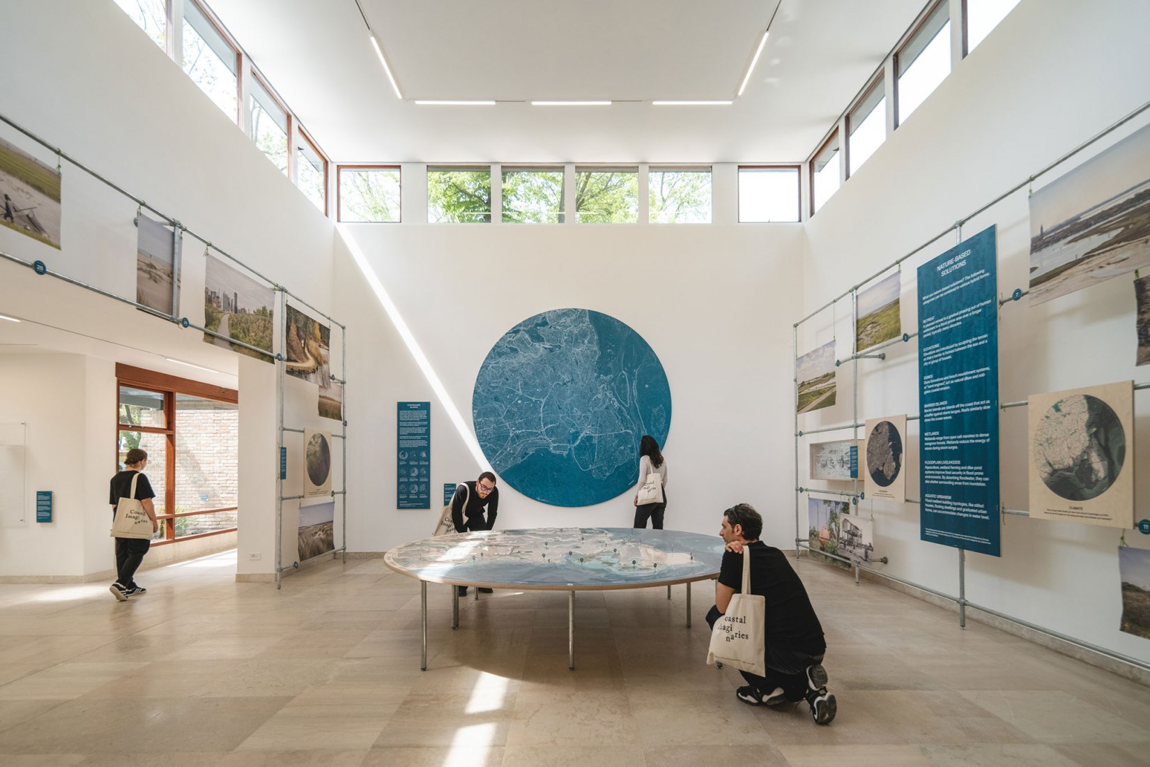 "Coastal Imaginaries", Danish Pavilion at Venice Biennale 2023. Photograph by Rasmus Hjortshoj