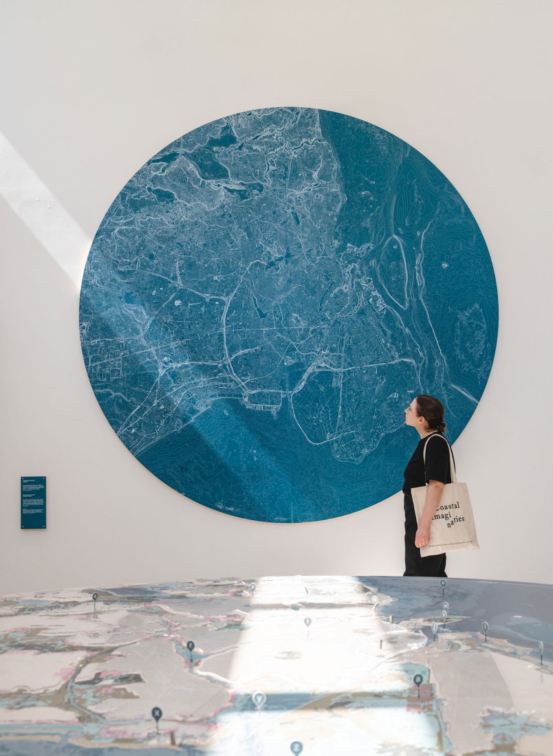 «Imaginarios costeros», Pabellón danés en la Bienal de Venecia 2023. Fotografía de Rasmus Hjortshoj