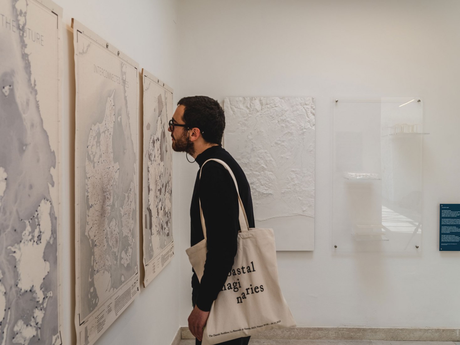 "Coastal Imaginaries", Danish Pavilion at Venice Biennale 2023. Photograph by Rasmus Hjortshoj