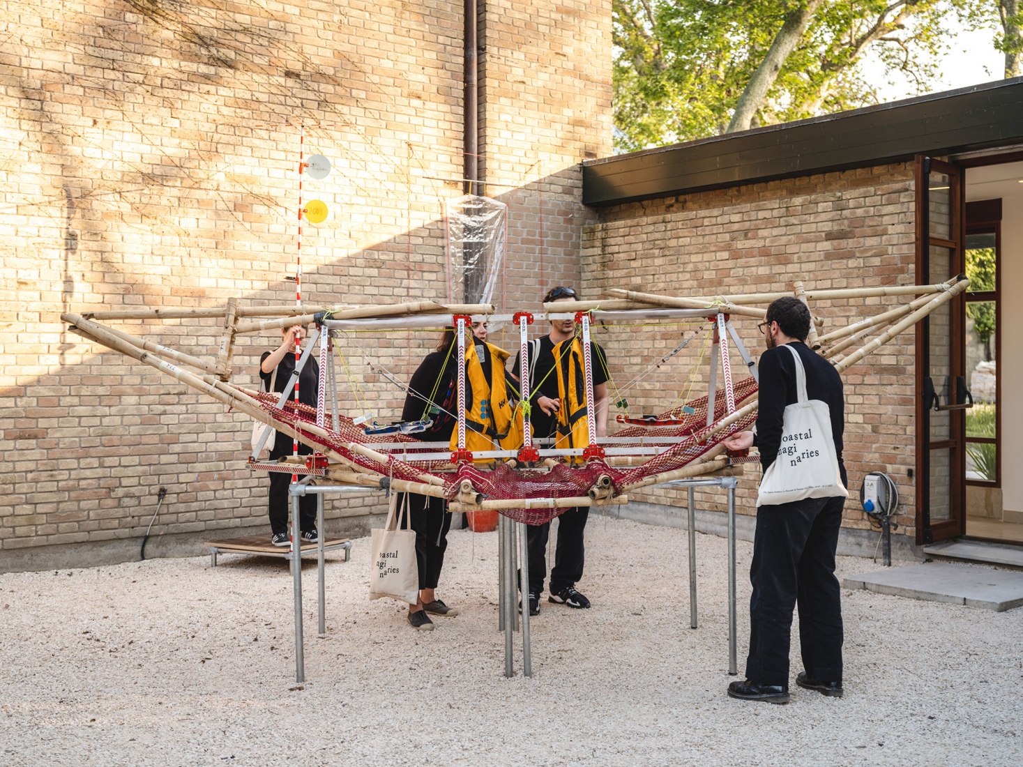 "Coastal Imaginaries", Danish Pavilion at Venice Biennale 2023. Photograph by Rasmus Hjortshoj