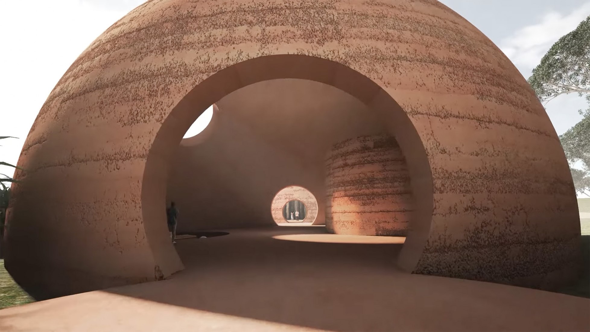 Visualización del monumento al cementerio esclavizado de Newton. Imagen cortesía de Adjaye Associates 