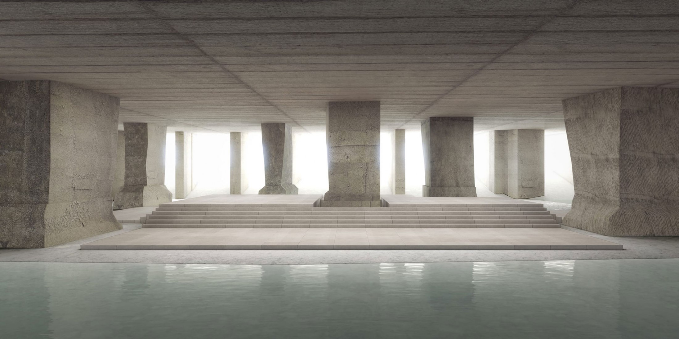 Cava Arcari, Zovencedo, Italy. Image courtesy of David Chipperfield Architects