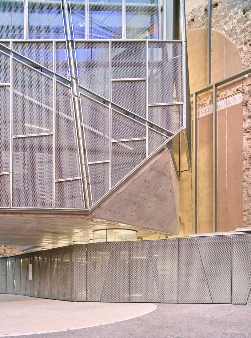 Nueva fachada de entrada al Museo Barroco de Cataluña por David Closes. Fotografía por Adrià Goula.