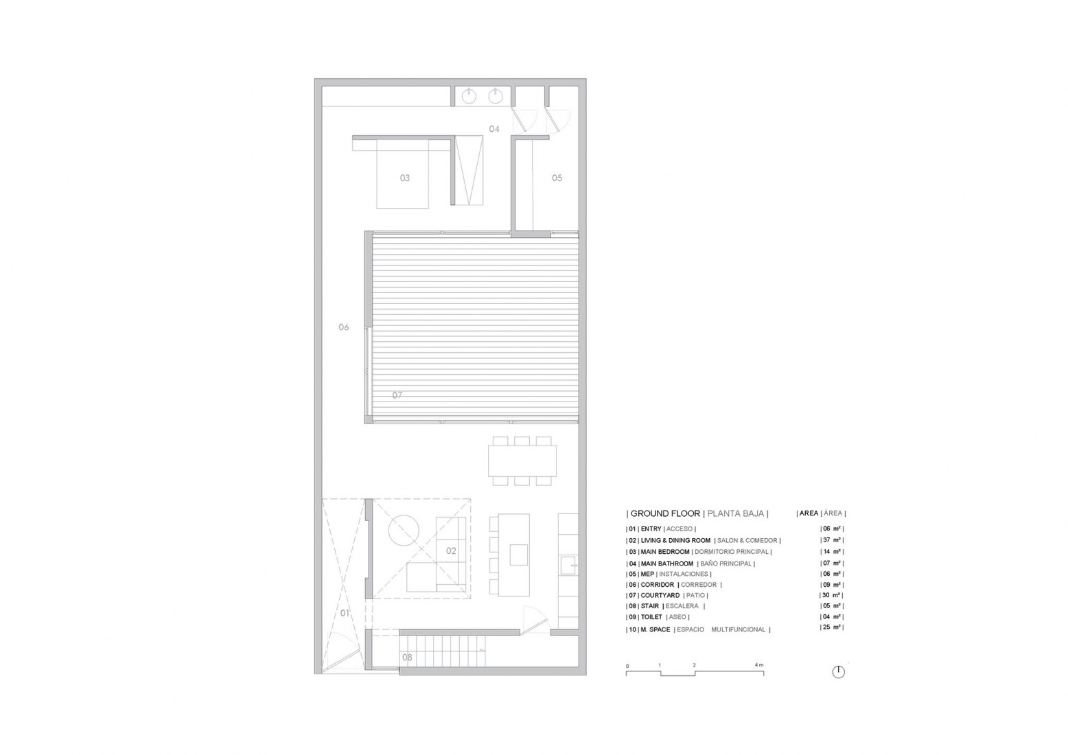 Ground floor. Chip and chop house by David Ruiz Molina.