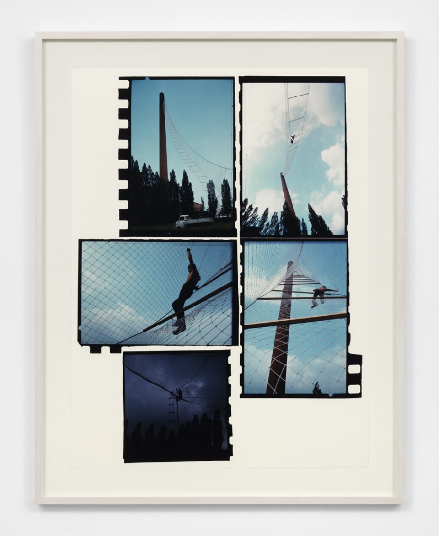 Gordon Matta-Clark Jacob's Ladder 1977 Cibachrome print © The Estate of Gordon Matta-Clark / Artists Rights Society (ARS), New York Courtesy The Estate of Gordon Matta-Clark and David Zwirner