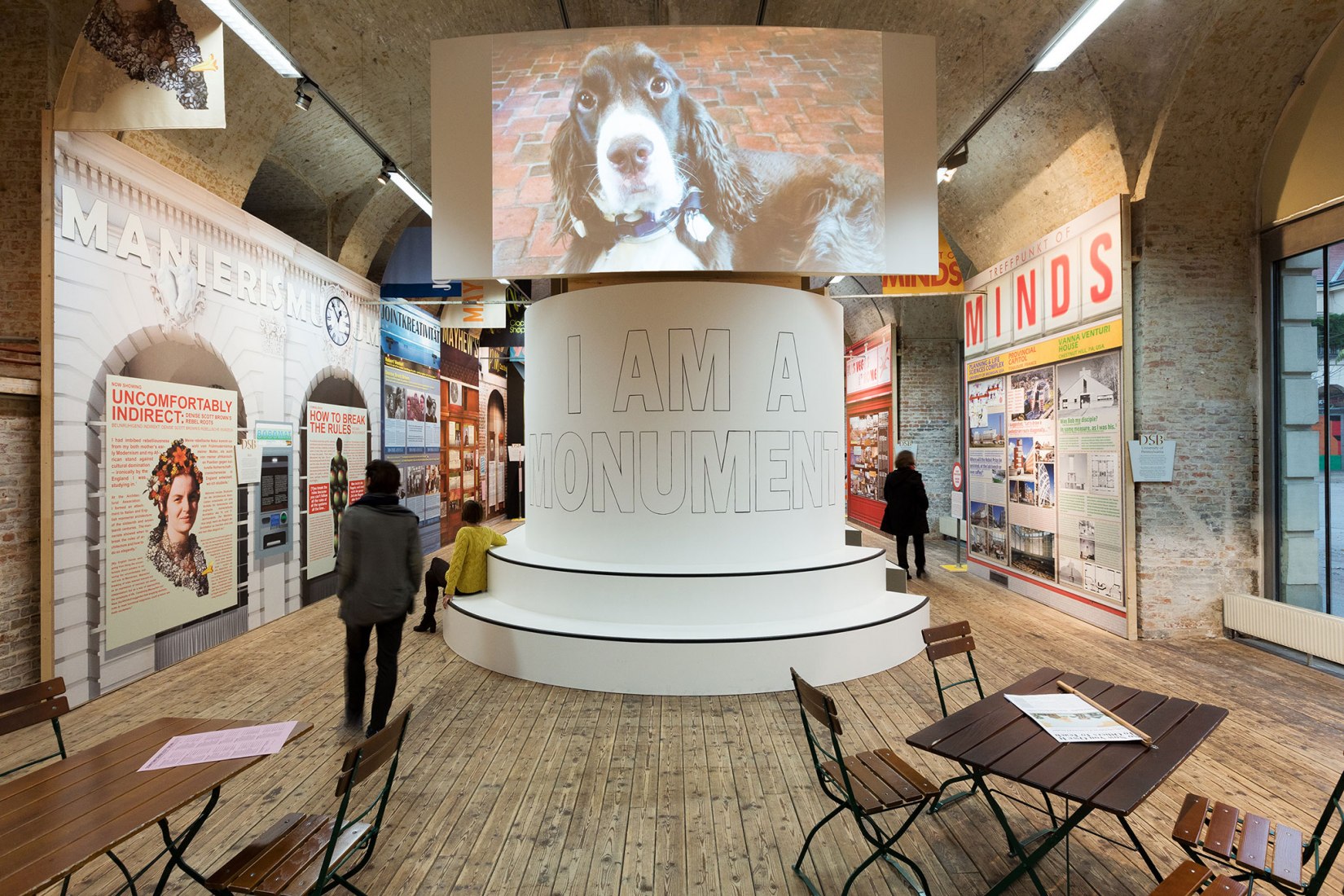 Exposición "Downtown Denise Scott Brown" © Architekturzentrum Wien, fotografía por Lisa Rastl
