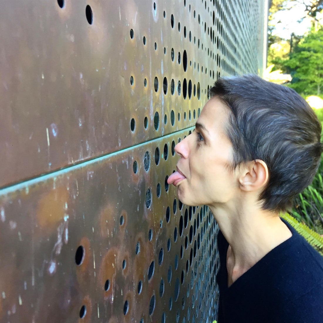 Ana Prvački at the de Young in October 2017. Photograph by Rosa Tyhurst