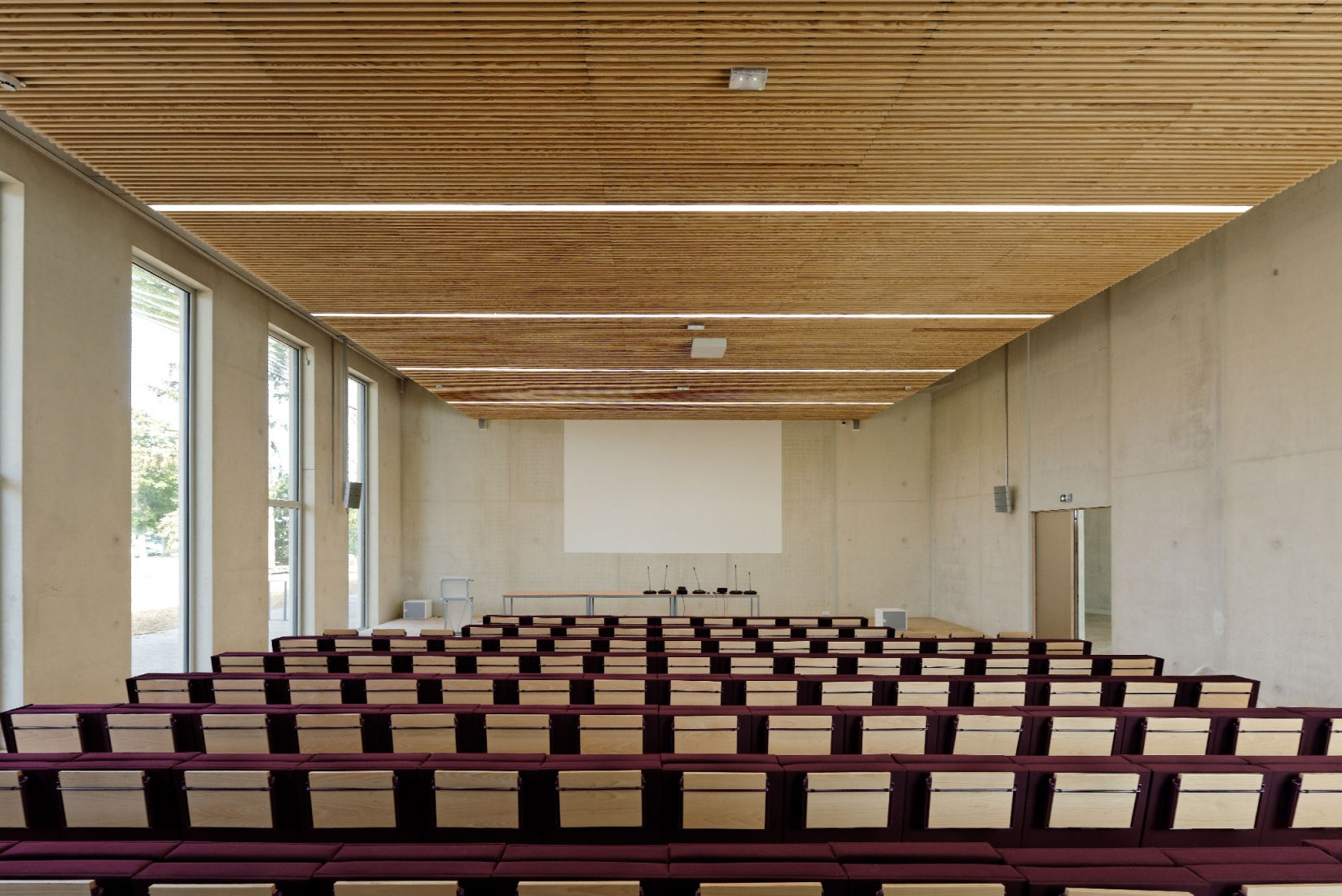 Auditorio. Instituto de Neurociencia por Dietmar Feichtinger Architectes