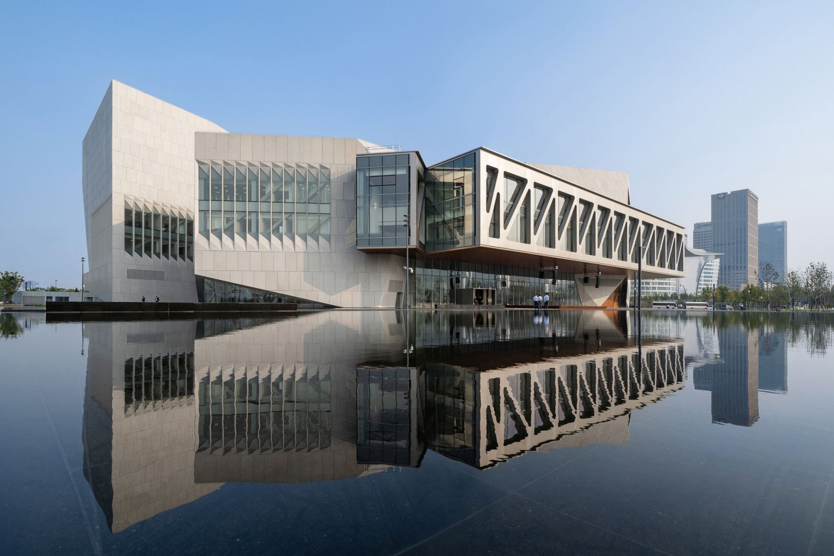TJS campus by Diller Scofidio + Renfro. Photograph by Zhang Chao. Image courtesy of Tianjin Juilliard.