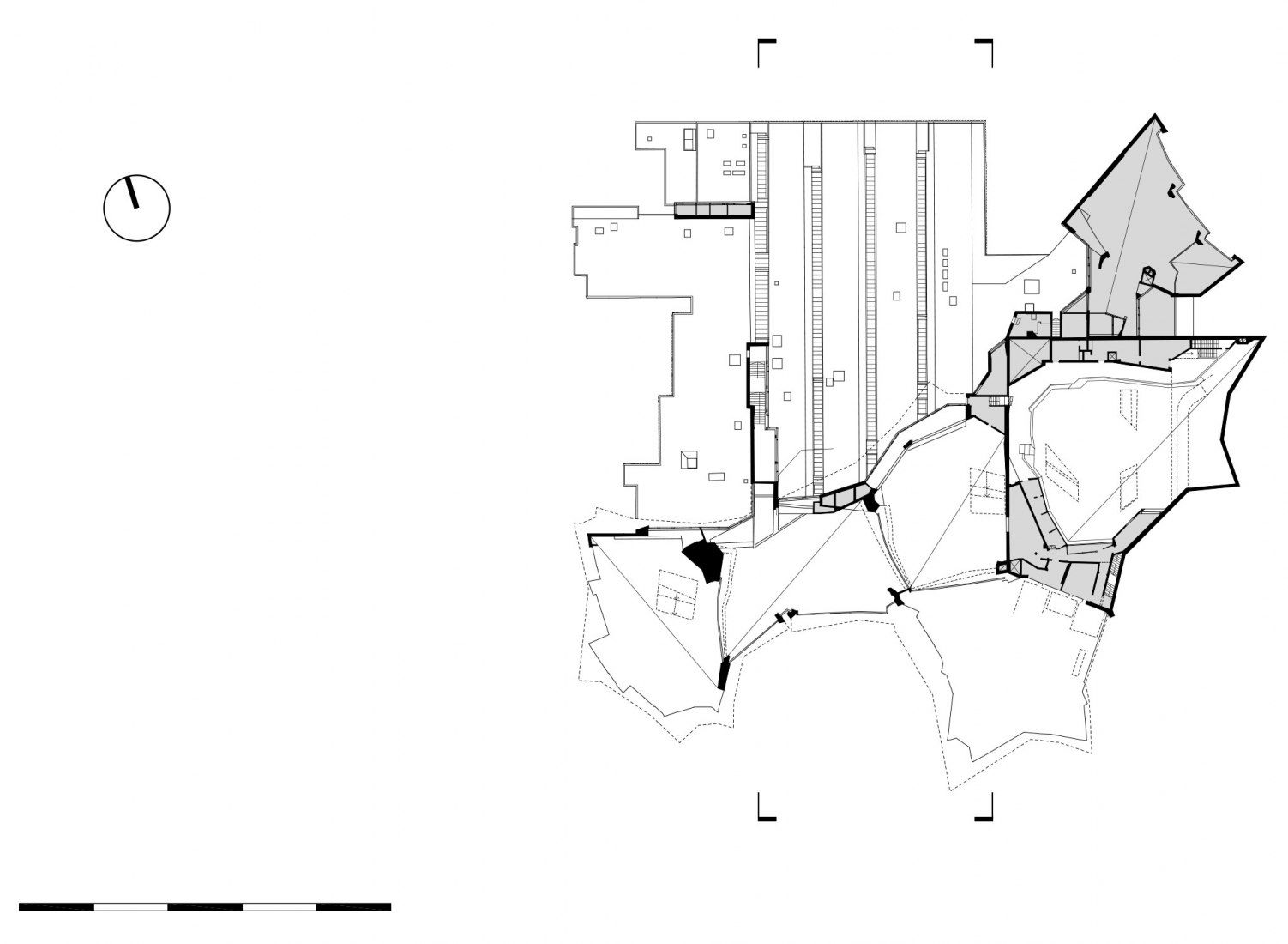 Plano de segunda planta. Restauración del Edificio Principal de la Universidad Aalto por ALA Architects